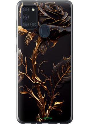 Чехол на samsung galaxy a21s a217f роза 3 "5552u-1943-2448"