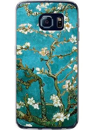 Чехол на samsung galaxy s6 edge g925f винсент ван гог. сакура "841u-83-2448"
