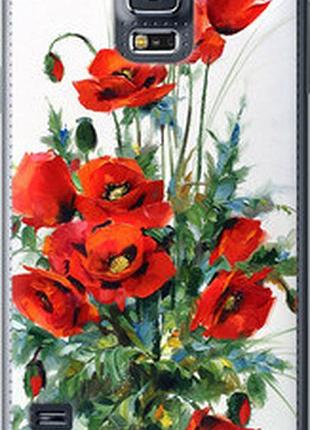 Чехол на samsung galaxy s5 duos sm g900fd маки "523t-62-2448"