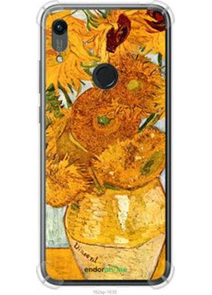Чехол на huawei y6s винсент ван гог. подсолнухи "162sp-1871-2448"