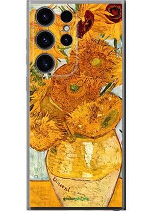 Чехол на samsung galaxy s24 ultra винсент ван гог. подсолнухи "162u-3389-2448"