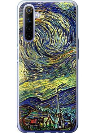 Чохол на realme 6 вінсент ван гог. зоряна ніч "163t-1913-2448"