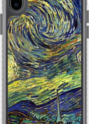 Чехол на iphone xs винсент ван гог. звёздная ночь "163pc-1583-2448"