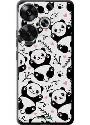 Чехол на xiaomi poco f6 панды "4318b-3754-2448"