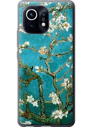 Чехол на xiaomi mi 11 винсент ван гог. сакура "841t-2253-2448"