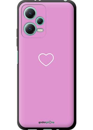 Чехол на xiaomi redmi note 12 5g сердце 2 "4863b-2934-2448"