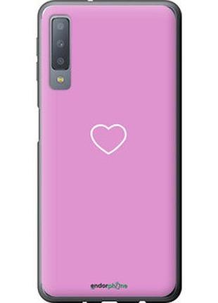 Чехол на samsung galaxy a7 (2018) a750f сердце 2 "4863u-1582-2448"