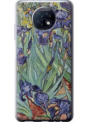 Чехол на xiaomi redmi note 9t винсент ван гог. ирисы "161u-2261-2448"