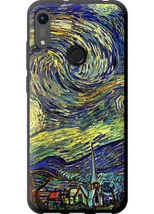 Чехол на huawei y6s винсент ван гог. звёздная ночь "163b-1871-2448"