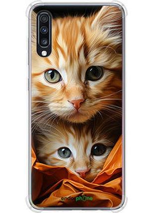 Чохол на samsung galaxy a70 2019 a705f котики 2 "5664sp-1675-2448"
