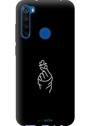 Чехол на xiaomi redmi note 8t love you "4298b-1818-2448"
