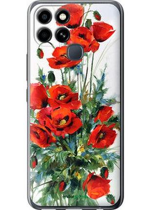 Чехол на infinix smart 6 маки "523u-2758-2448"