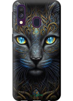Чехол на samsung galaxy a40 2019 a405f кошка "5548b-1672-2448"