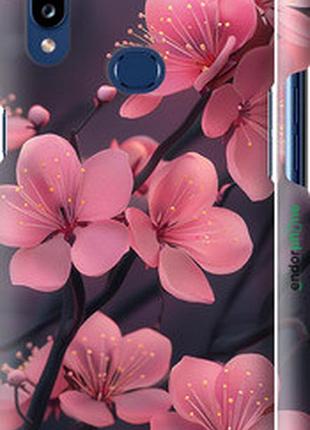 Чехол на samsung galaxy a10s a107f пурпурная сакура "6075m-1776-2448"