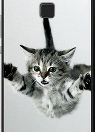 Чехол на huawei p9 lite летящий котёнок "2322u-298-2448"