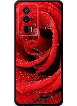 Чехол на xiaomi redmi k60 красная роза "529b-2973-2448"
