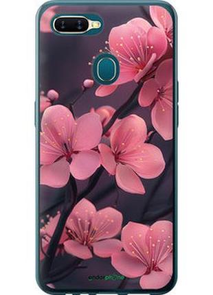 Чохол на oppo a5s пурпурова сакура "6075t-1892-2448"