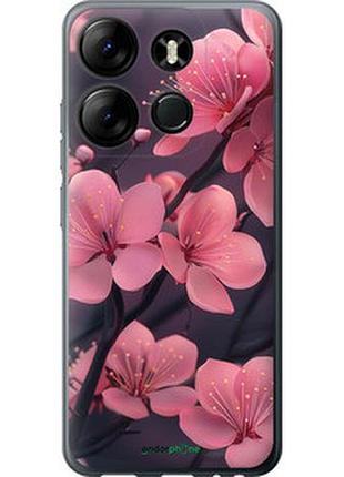 Чехол на infinix smart 7 пурпурная сакура "6075u-3195-2448"