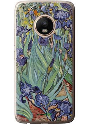 Чохол на motorola moto g5 plus вінсент ван гог. іриси "161u-1038-2448"