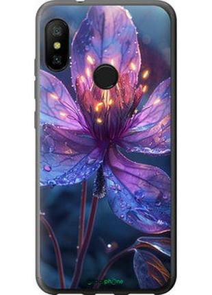Чехол на xiaomi redmi 6 pro магический цветок "6038u-1595-2448"