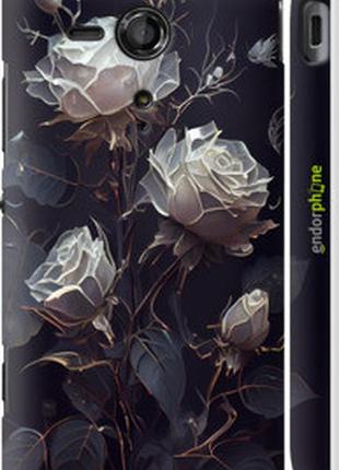 Чехол на sony xperia sp m35h розы 2 "5550c-280-2448"