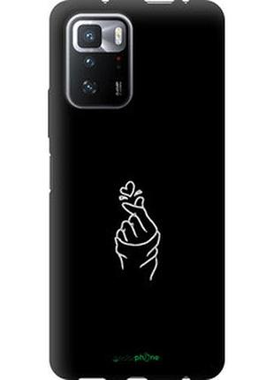 Чехол на xiaomi redmi note 10 pro 5g love you "4298b-3333-2448"
