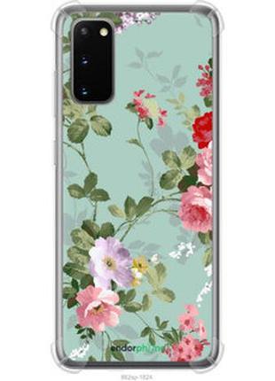 Чехол на samsung galaxy s20 цветочные обои 2 "862sp-1824-2448"