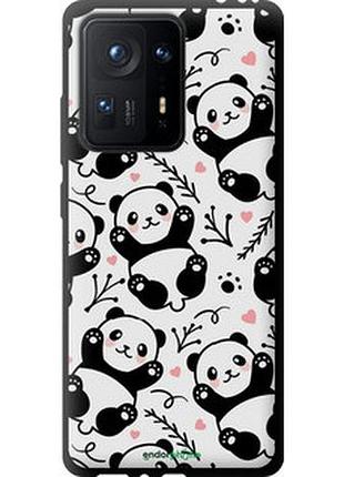 Чехол на xiaomi mix 4 панды "4318b-2475-2448"