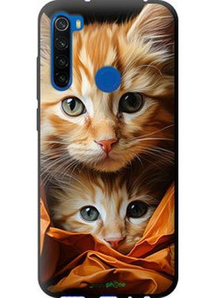 Чехол на xiaomi redmi note 8t котики 2 "5664b-1818-2448"