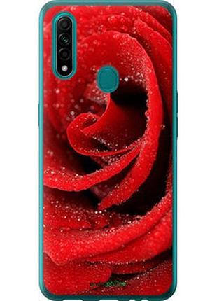 Чехол на oppo a31 красная роза "529t-1074-2448"