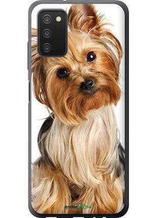 Чехол на samsung galaxy a03s a037f йоркширский терьер с хвостиком "930t-2381-2448"