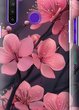 Чехол на realme 6i пурпурная сакура "6075m-2059-2448"