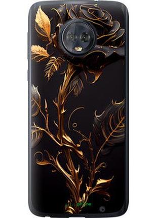 Чехол на motorola moto g6 plus роза 3 "5552u-976-2448"