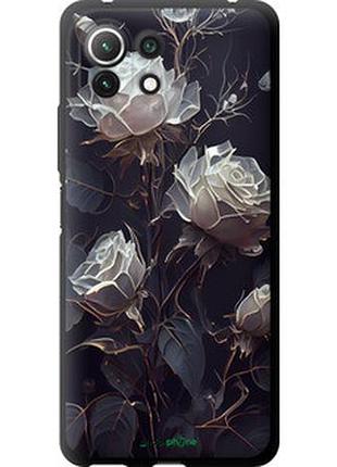 Чехол на xiaomi mi 11 lite розы 2 "5550b-2281-2448"
