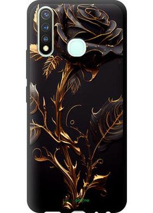 Чехол на vivo y19 роза 3 "5552b-630-2448"
