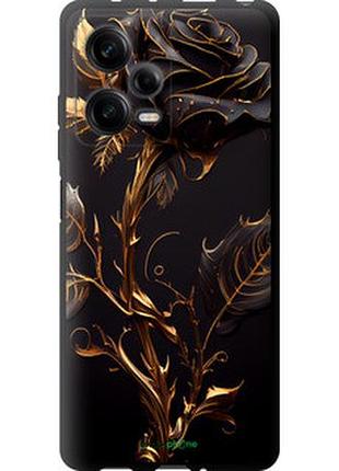 Чехол на xiaomi redmi note 12 pro 5g роза 3 "5552b-2932-2448"