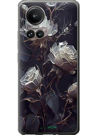 Чехол на oppo reno10 pro розы 2 "5550u-3109-2448"