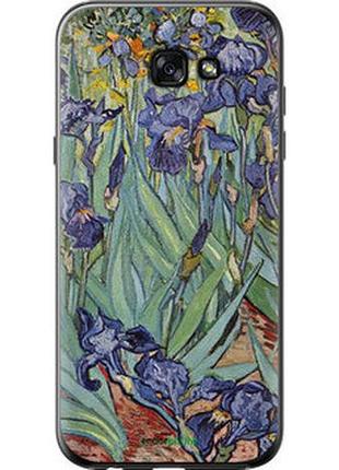 Чехол на samsung galaxy a7 (2017) винсент ван гог. ирисы "161t-445-2448"