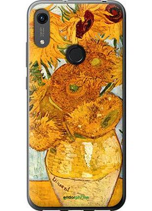 Чехол на huawei honor 8a винсент ван гог. подсолнухи "162u-1635-2448"