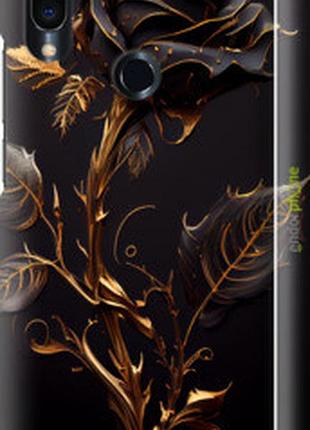 Чехол на meizu note 9 роза 3 "5552m-1689-2448"