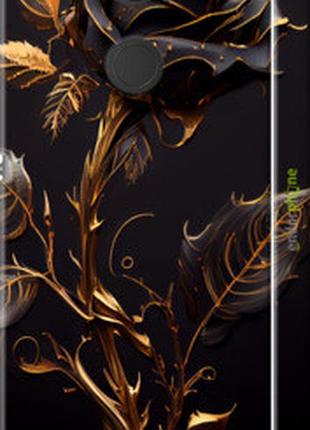 Чехол на sony xperia xa2 h4113 роза 3 "5552m-1357-2448"