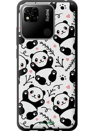 Чехол на xiaomi redmi 10a панды "4318b-2578-2448"