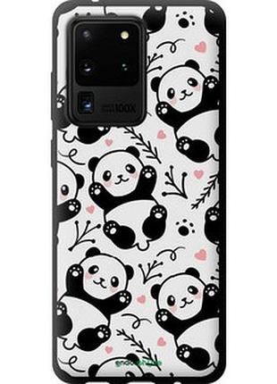 Чехол на samsung galaxy s20 ultra панды "4318b-1831-2448"