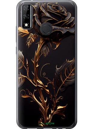 Чехол на huawei y8s роза 3 "5552u-2027-2448"