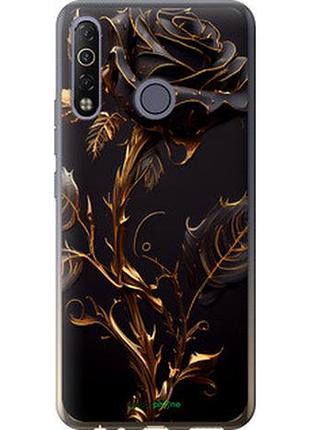 Чехол на tecno camon 12 air cc6 роза 3 "5552u-2389-2448"