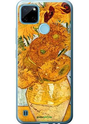 Чохол на realme c25y вінсент ван гог. соняшники "162u-2553-2448"