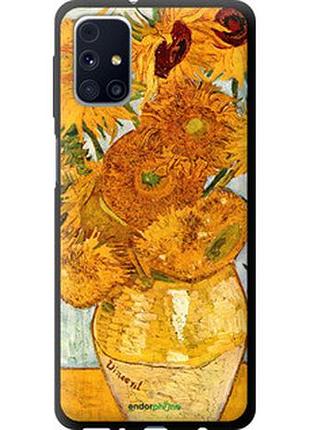 Чехол на samsung galaxy m31s m317f винсент ван гог. подсолнухи "162b-2055-2448"