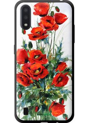 Чехол на samsung galaxy a01 a015f маки "523b-1842-2448"