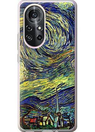 Чехол на huawei nova 8 pro винсент ван гог. звёздная ночь "163u-2246-2448"