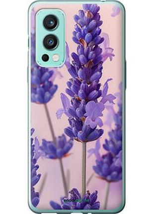 Чехол на oneplus nord 2 лаванда "6037u-2468-2448"